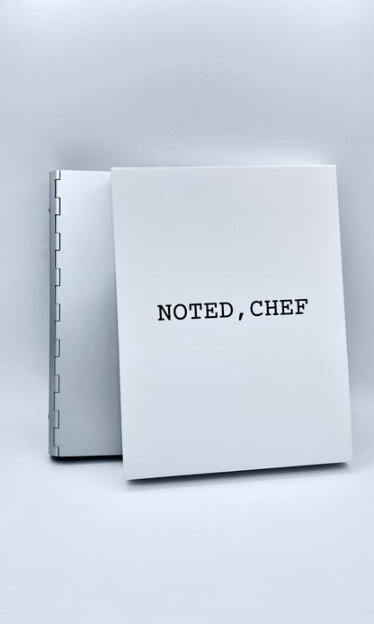 Noted Chef - A5 Hardcover Waterproof notebook